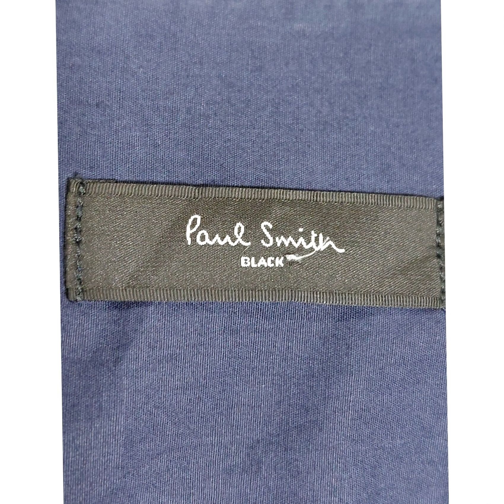 Paul Smith Paul Smith Black Swirl Print Shirt Blue Cotton Blend Long Sleeve Women Size 38 Size XS / US 0-2 / IT 36-38 - 4 Thumbnail