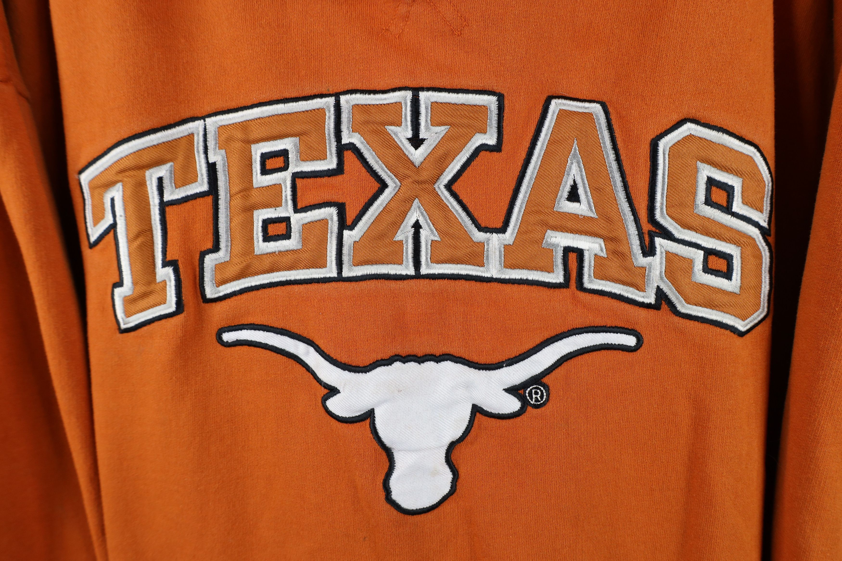 Vintage Vintage Y2K Spell Out University of Texas Hoodie Sweatshirt Size US XXL / EU 58 / 5 - 4 Thumbnail