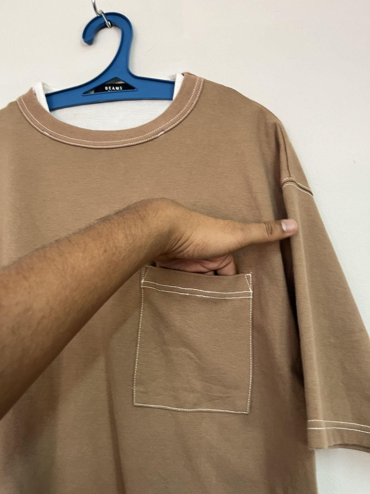Beams Plus 💥Fast Sales💥Beams Reconstructed Avant Garde T Shirts Size US L / EU 52-54 / 3 - 6 Thumbnail