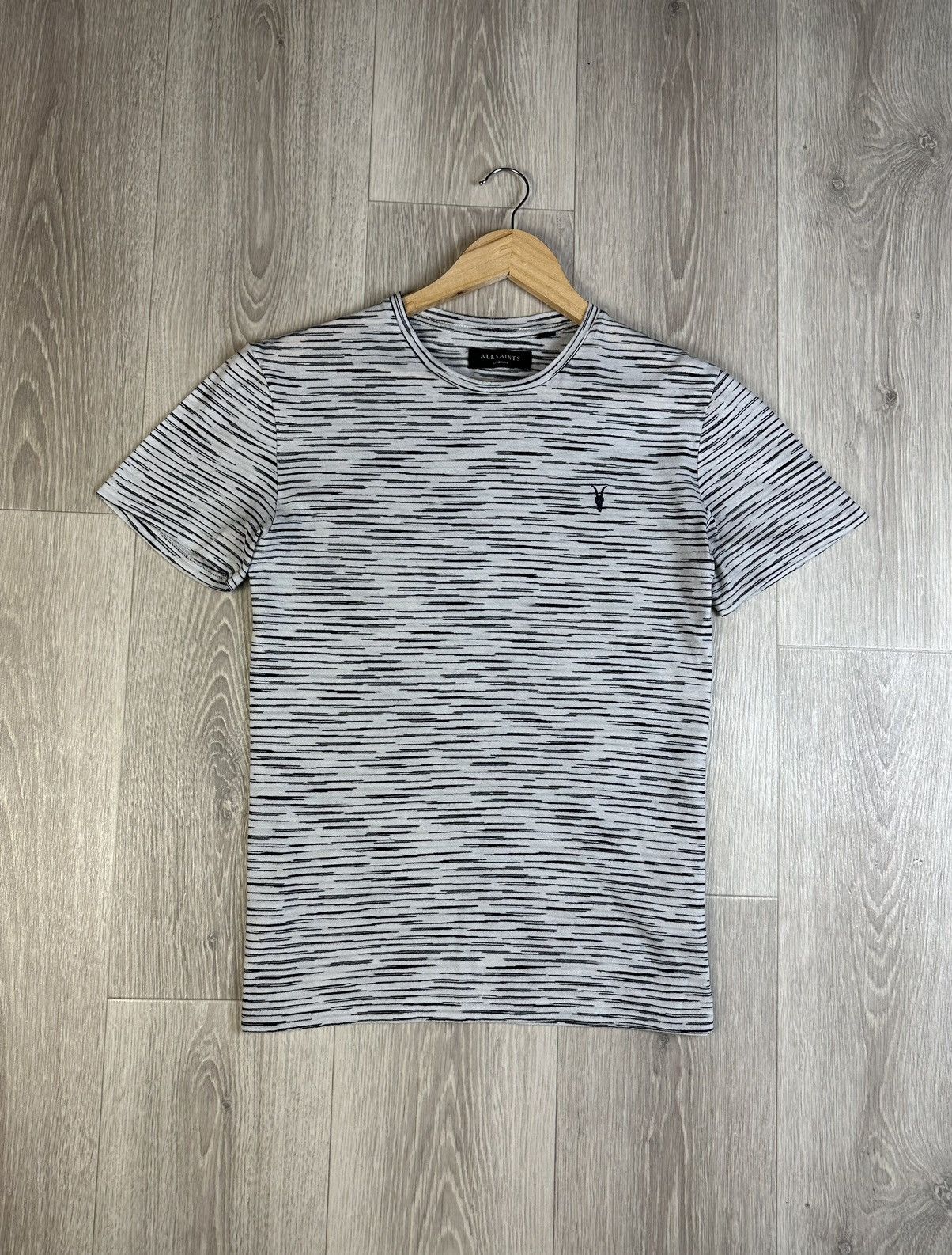 Allsaints Allsaints Tonic San Stripped Short Sleeve T-shirt Size US M / EU 48-50 / 2 - 3 Thumbnail