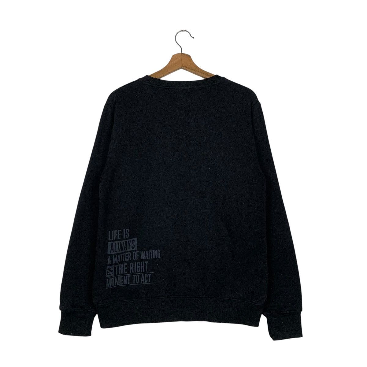 Japanese Brand Japanese Brand Poem Crewneck Sweatshirt Size US M / EU 48-50 / 2 - 7 Thumbnail
