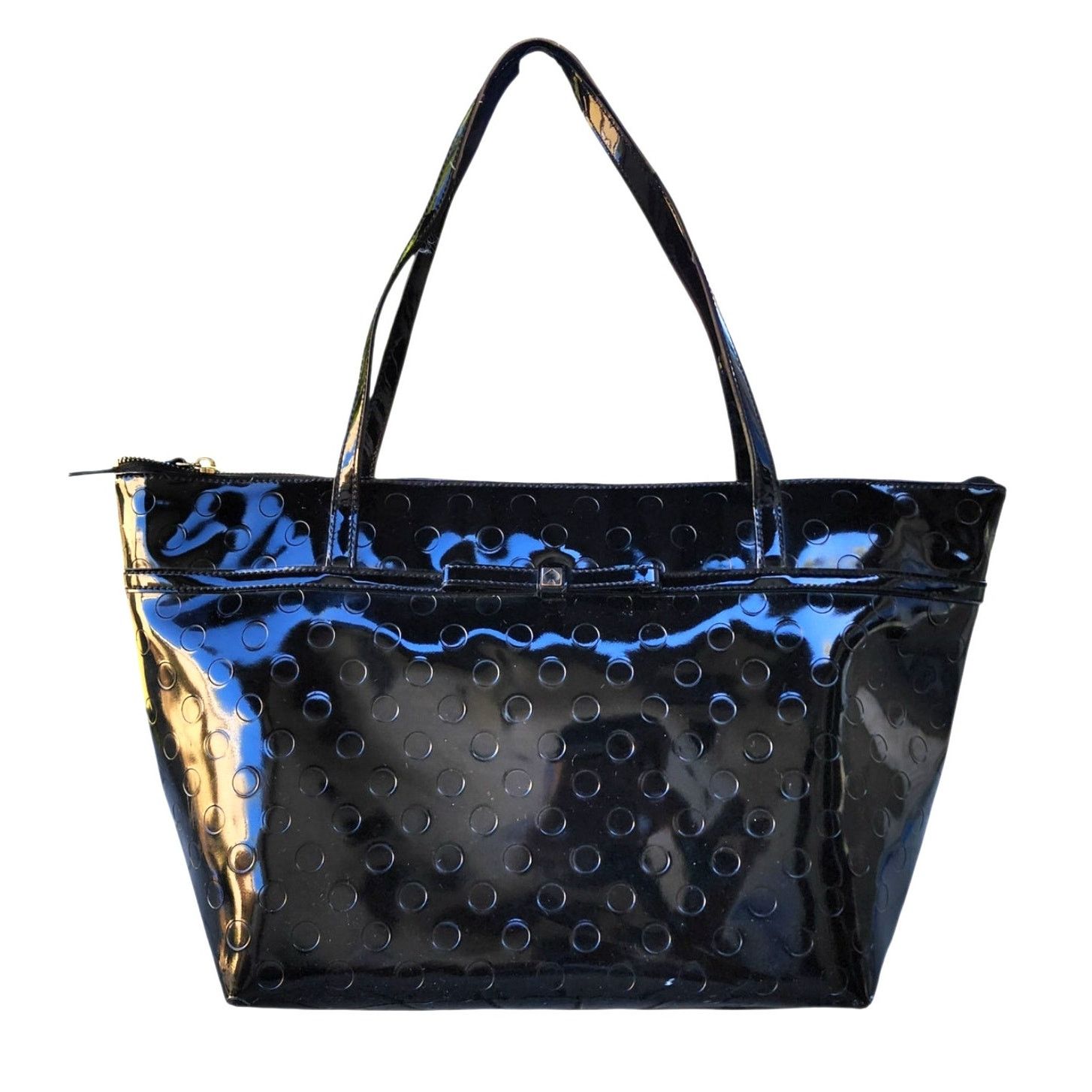 Kate Spade Kate Spade Sophie Camellia Street Polka Dot PVC 11Tote Bag Size ONE SIZE - 2 Thumbnail
