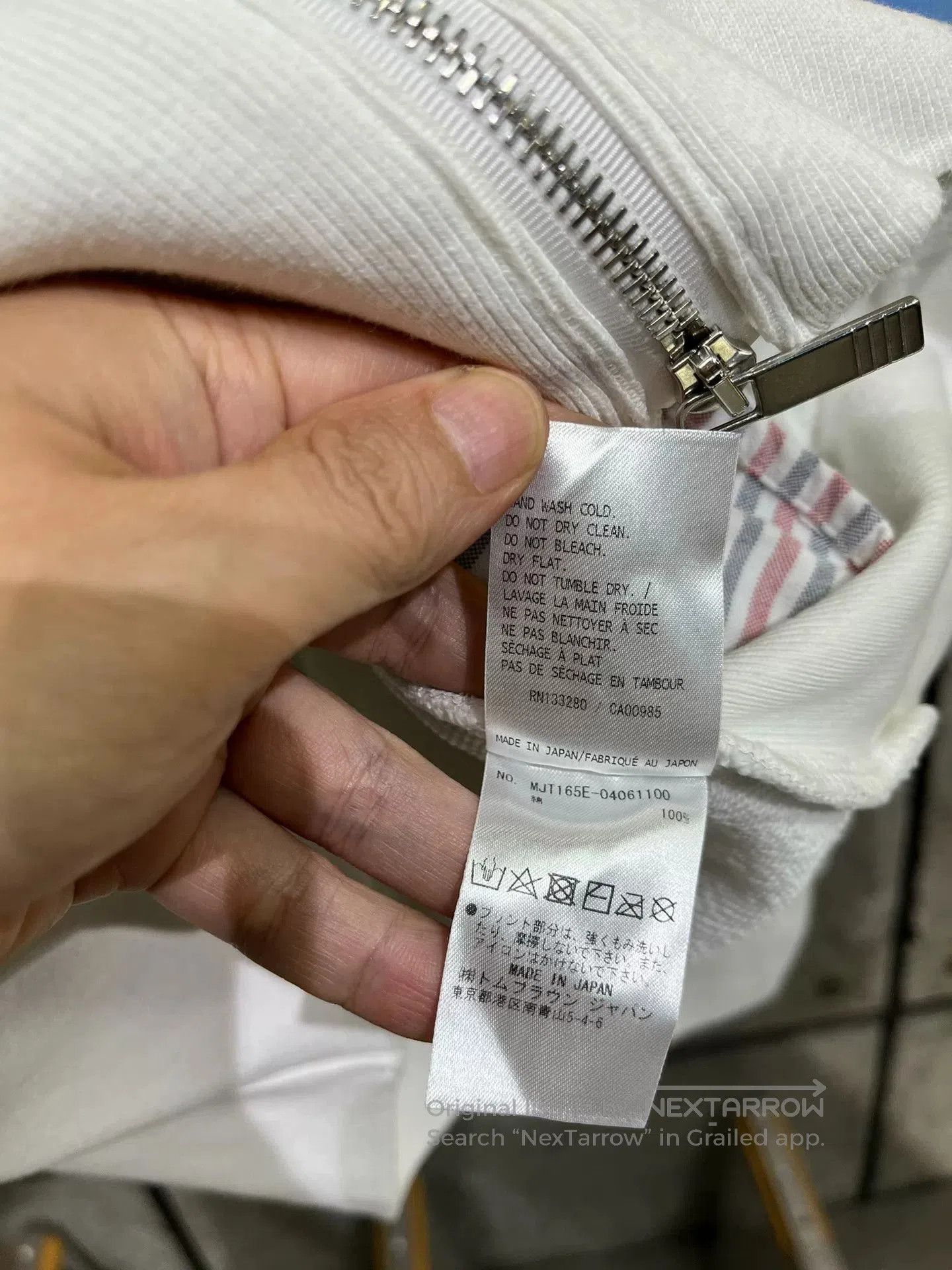 Thom Browne Thom Browne White Rainbow Zip Hoodie. Size US S / EU 44-46 / 1 - 8 Thumbnail