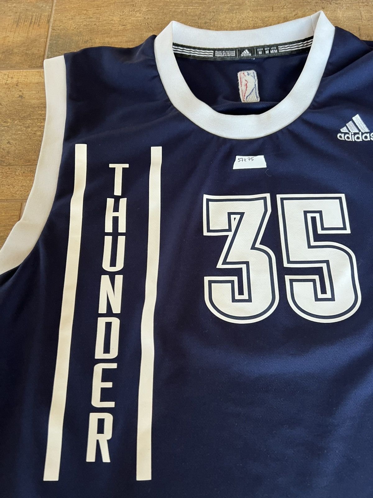 Adidas × NBA × Vintage Tank top, Adidas NBA, durant 35, thunder, Size US M / EU 48-50 / 2 - 3 Thumbnail