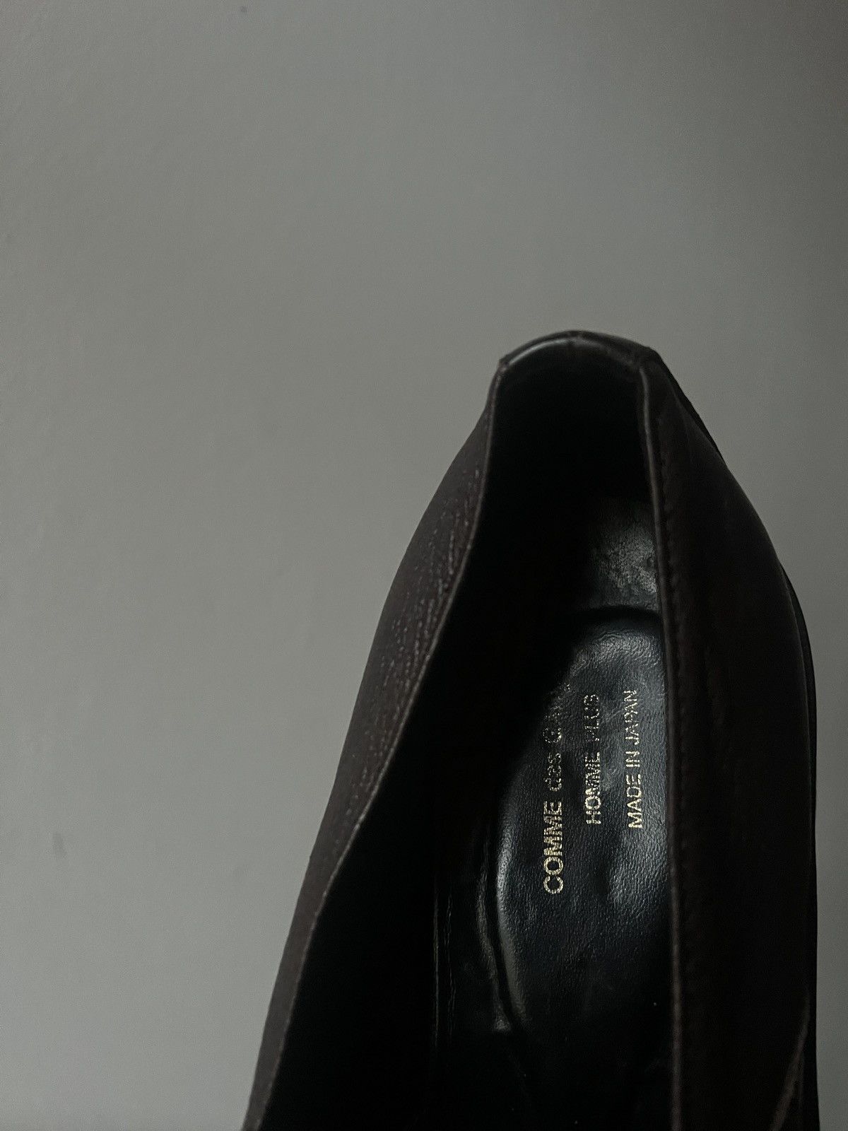 Comme des Garcons Homme Plus Comme Des Garçons Homme Plus Leather Slip-On Loafer Shoes Size US 9.5 / EU 42-43 - 20 Thumbnail