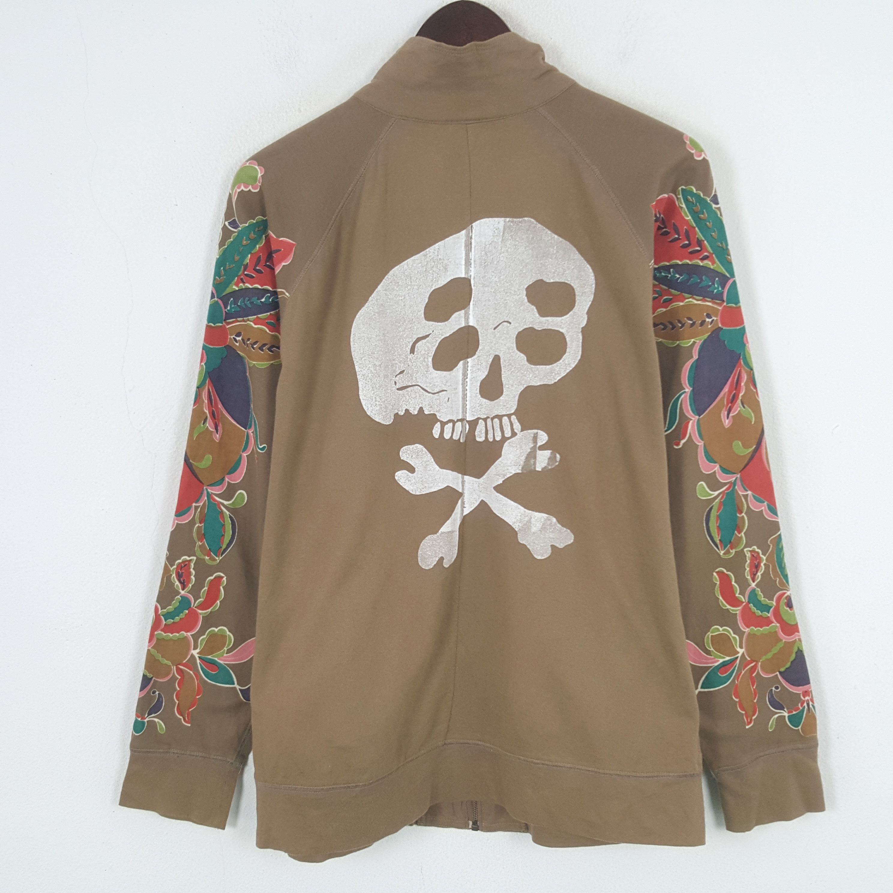 Vintage Vintage Japanese Art Custom Skulls Sweatshirt Size US M / EU 48-50 / 2 - 1 Thumbnail