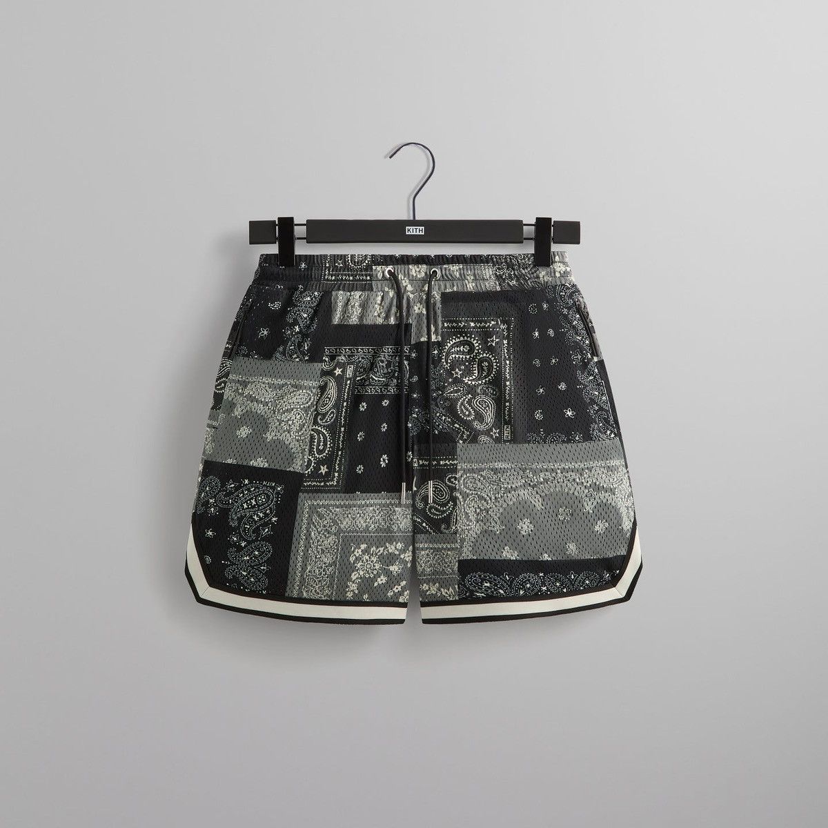 Kith Kith Ornate Printed Mesh Curtis Short in Black Size medium Size US 32 / EU 48 - 1 Thumbnail