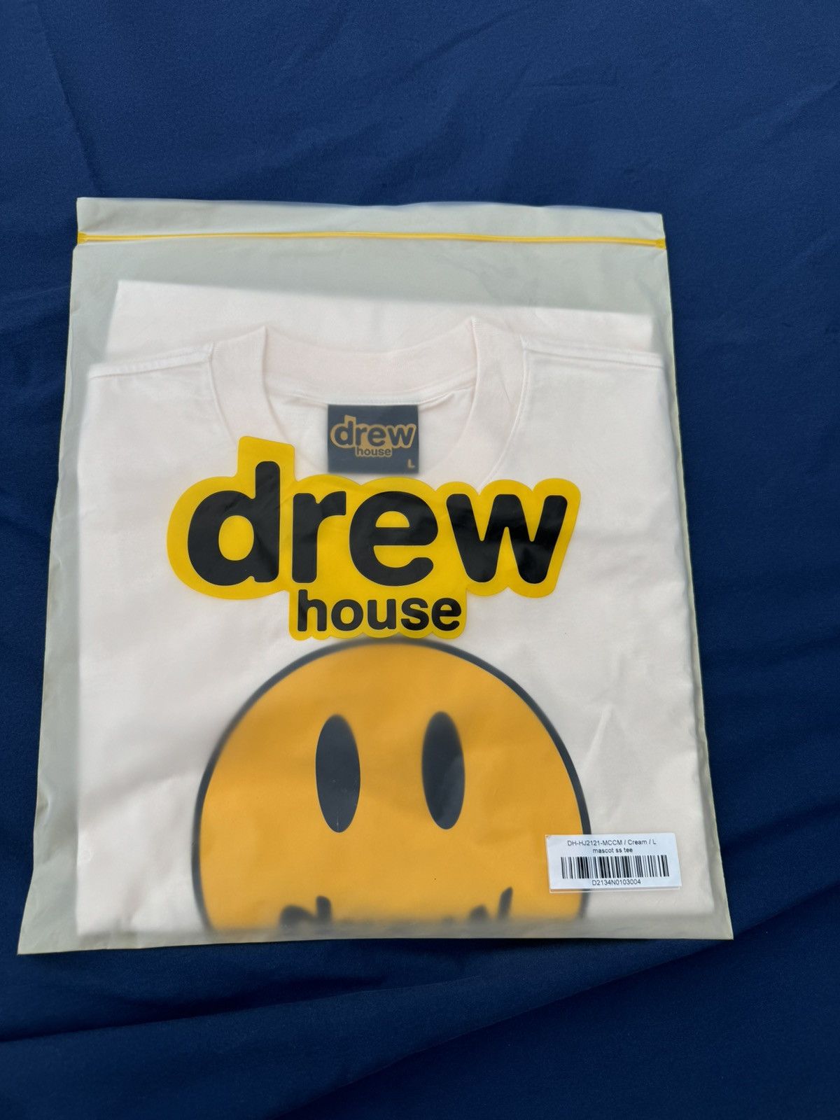 Drew House Drew House Mascot Tee Cream Large Size US L / EU 52-54 / 3 - 1 Thumbnail
