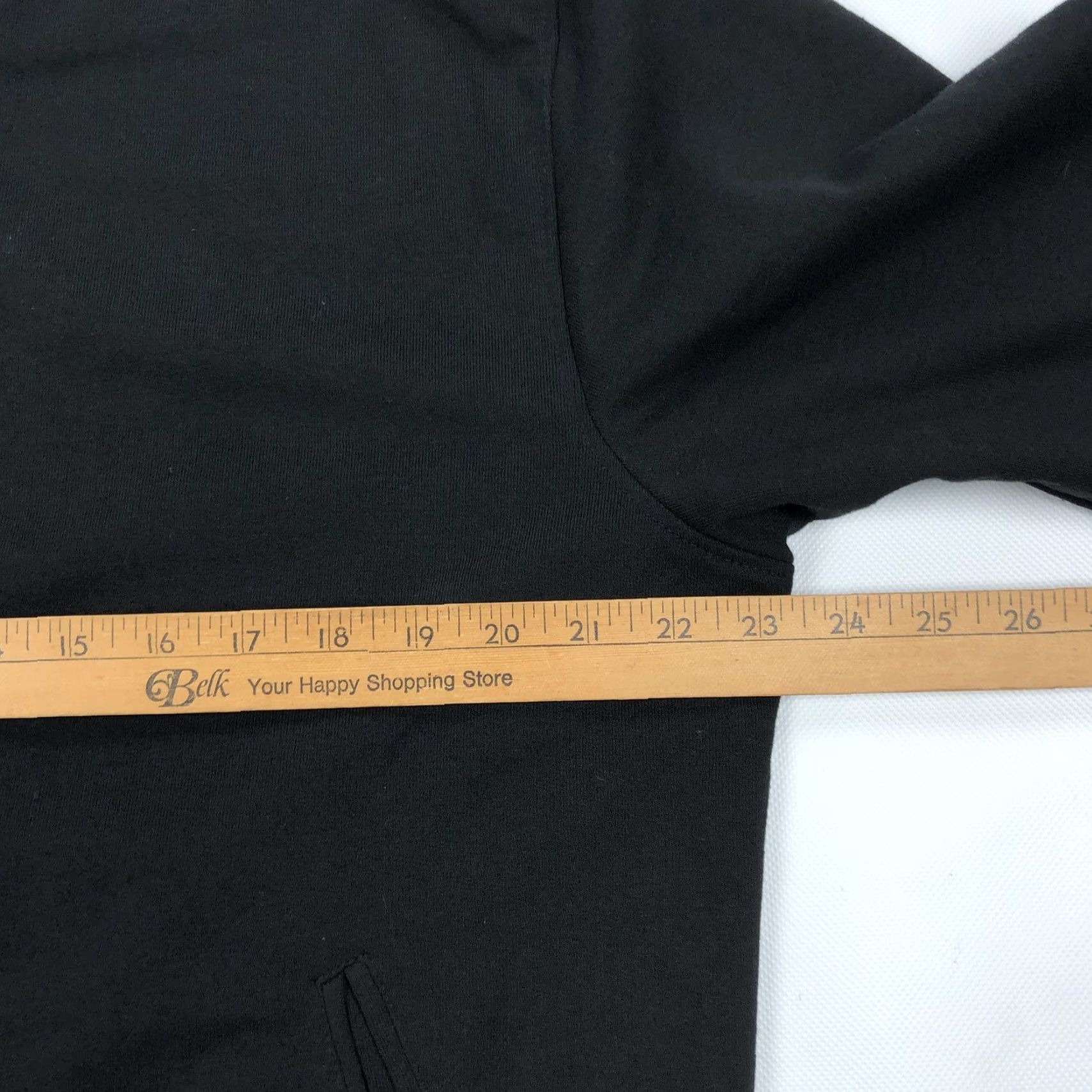 Vintage Cotton & Co. Men's Black Snap Button Bomber Jacket Sweatshirt Style Size L Size US L / EU 52-54 / 3 - 5 Thumbnail