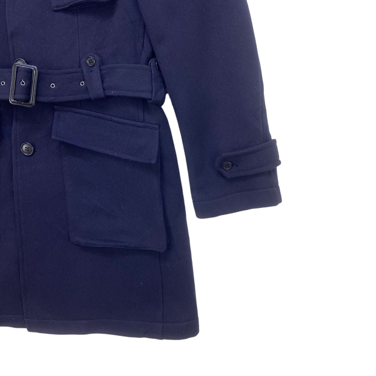 Japanese Brand Dope🔥Albante Uomo Street Fashion Stylish Wool Overcoat Size US S / EU 44-46 / 1 - 6 Thumbnail