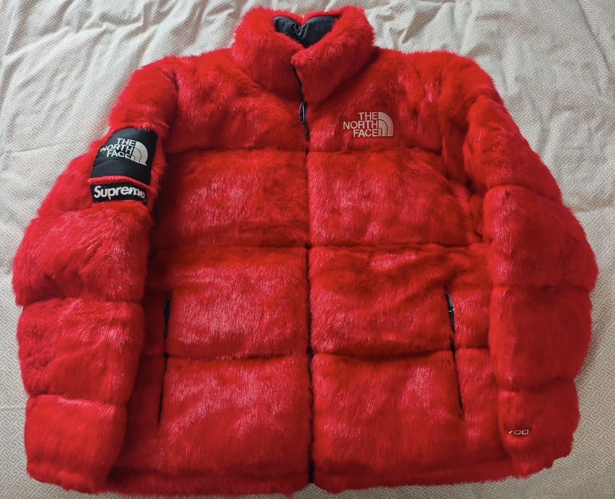 Supreme × The North Face Supreme tnf north face Faux Fur nuptse jacket Size US M / EU 48-50 / 2 - 1 Thumbnail