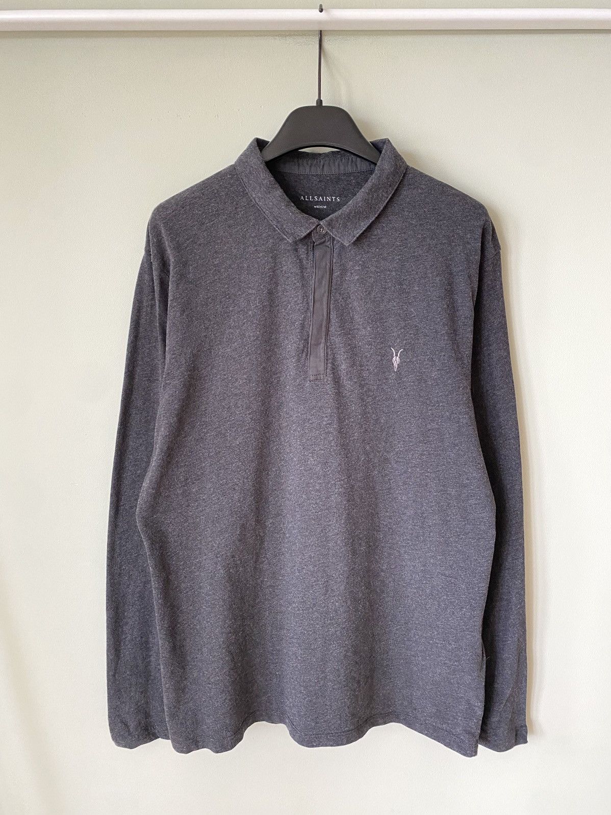 Allsaints Allsaints Brace long sleeve polo t shirt Size US M / EU 48-50 / 2 - 1 Thumbnail