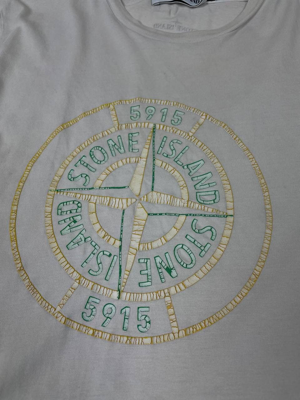 Stone Island Vintage Stone Island T Shirt Very Trashed Crezy Distressed Size US S / EU 44-46 / 1 - 10 Thumbnail