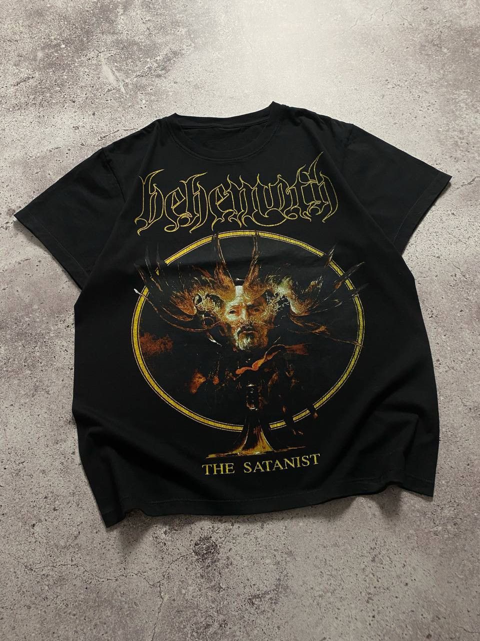Band Tees BEHEMOTH “THE SATANIST” ALBUM BLACK DEATH METAL BAND T SHIRT Size US M / EU 48-50 / 2 - 3 Thumbnail