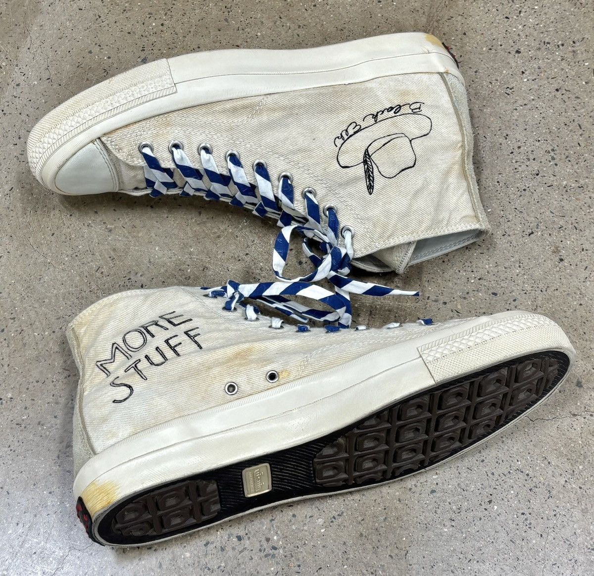 Visvim Visvim ICT Skagway Hi Folk Lt.Mud Size US 10 / EU 43 - 9 Thumbnail