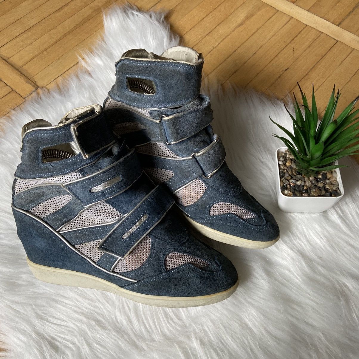 Other 📌Crazy Monica Corte like Isabel Marant Style Bekett Sneakers Size US 8.5 / IT 38.5 - 1 Thumbnail