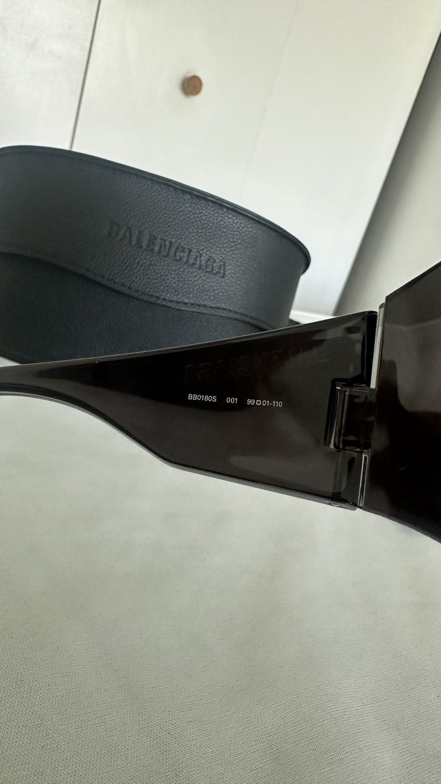 Balenciaga Balenciaga mask butterfly sunglasses Size ONE SIZE - 4 Thumbnail