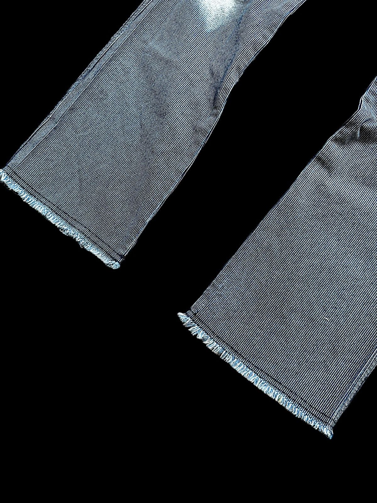 5351 POUR LES HOMMES 00's ABAHOUSE wabash striped denim jeans Size US 28 / EU 44 - 3 Thumbnail