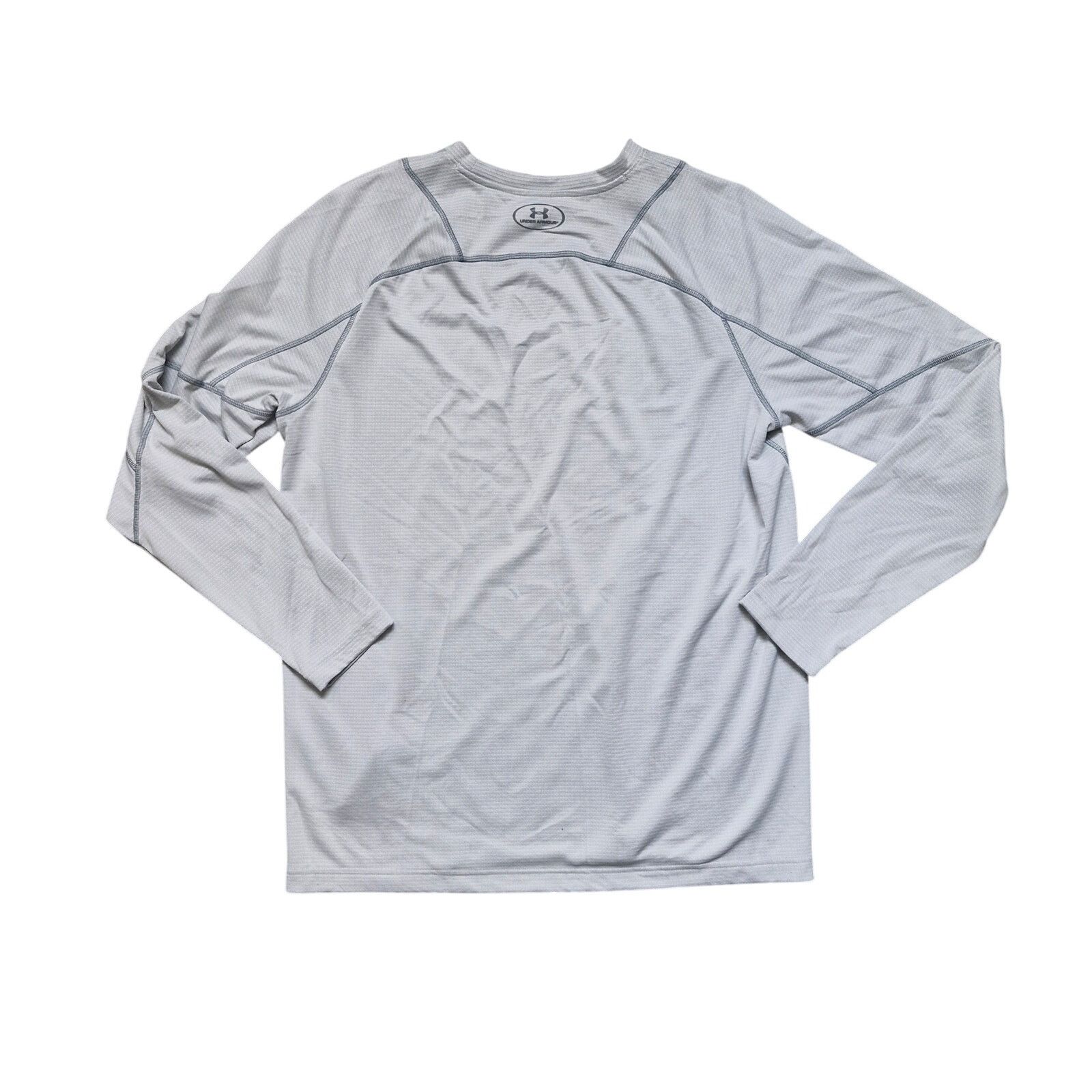 Under Armour Under Armour Men's ColdGear Fitted Crew Shirt White Size 2XL Size US XXL / EU 58 / 5 - 5 Thumbnail
