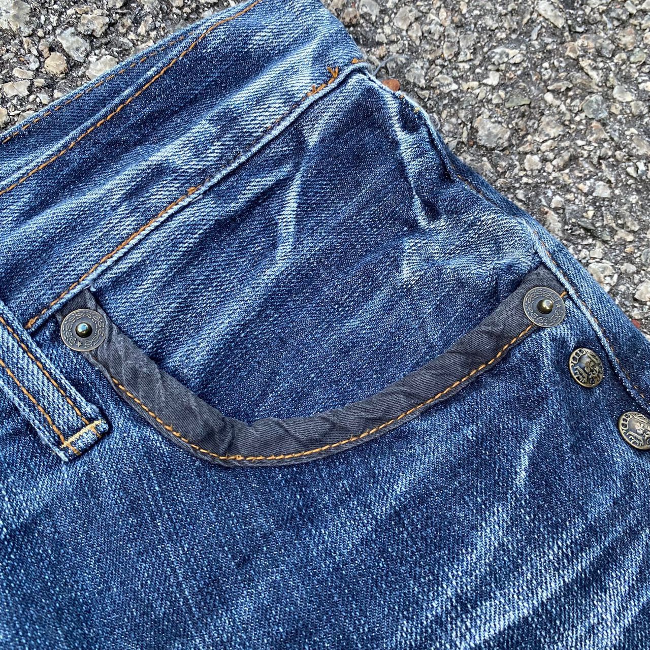 If Six Was Nine 💥Best Offer💥Vintage OririnJeans Distressed Denim Size US 32 / EU 48 - 9 Thumbnail