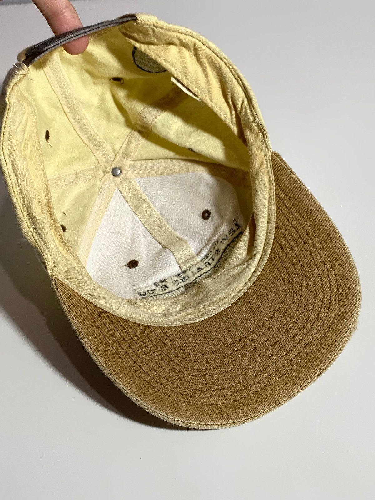 Levi's Vintage 70s 80s Rare Levi’s USA Distressed Baseball Cap Size ONE SIZE - 15 Thumbnail
