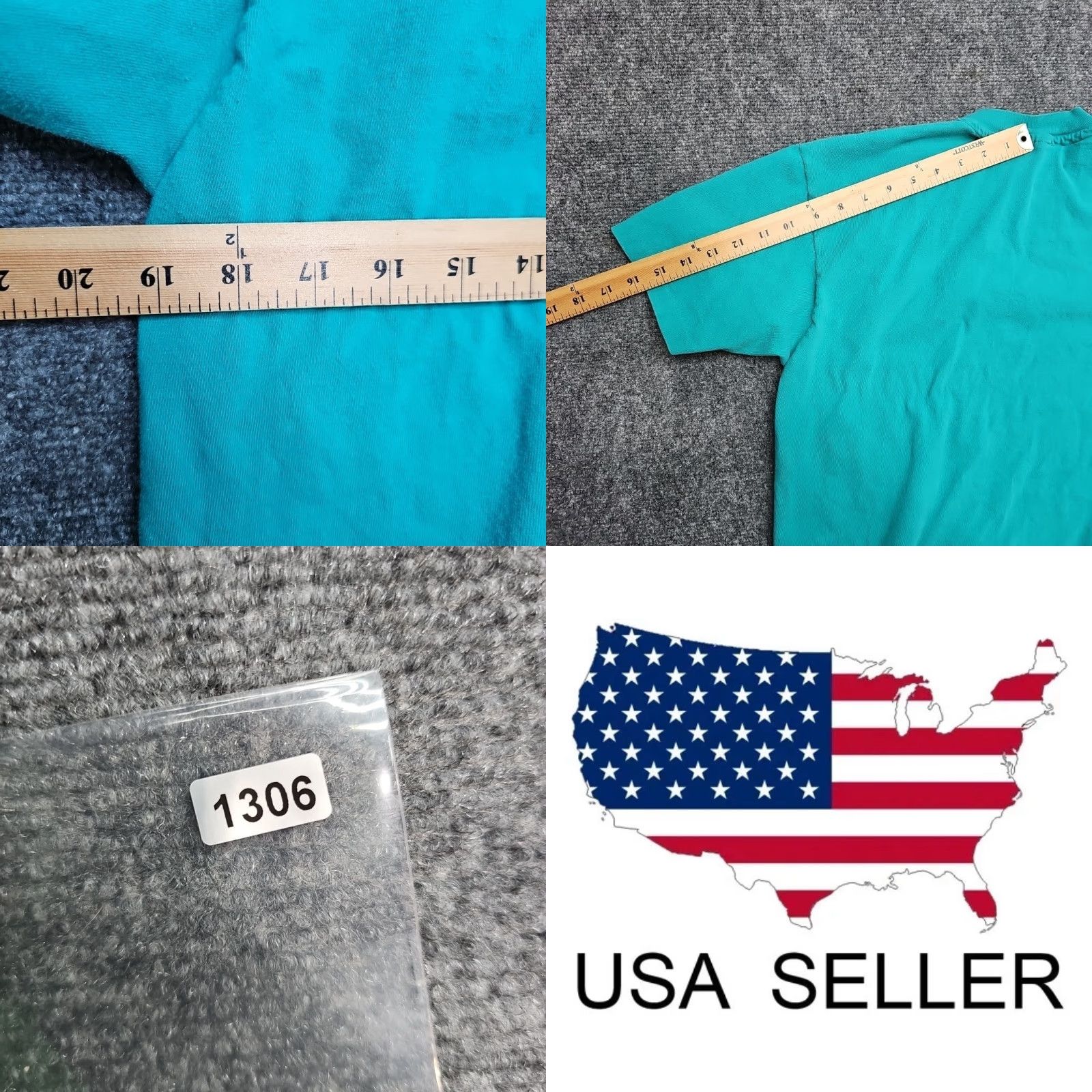 Hanes VINTAGE Hanes Single Stitch Shirt L Men Crew Neck 1991 Mackinac Island Michigan Sailing Sail Boat Pastel Blue Size US L / EU 52-54 / 3 - 8 Thumbnail