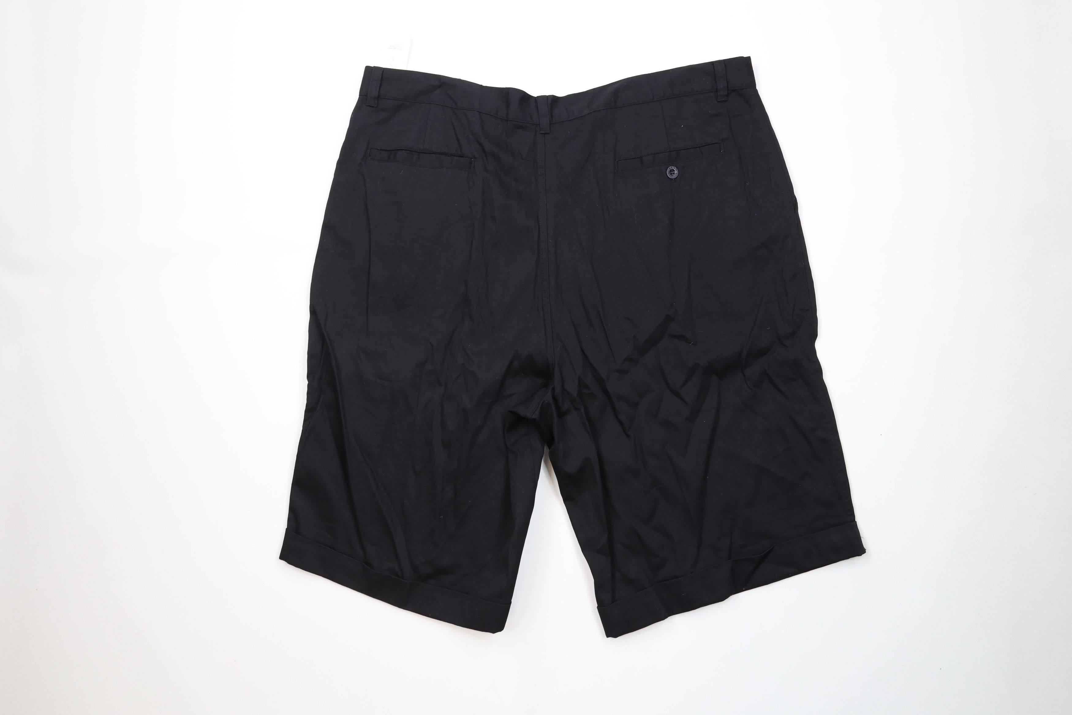 Vintage Deadstock Vintage 90s Streetwear Baggy Pleated Chino Shorts Size US 42 / EU 58 - 10 Thumbnail