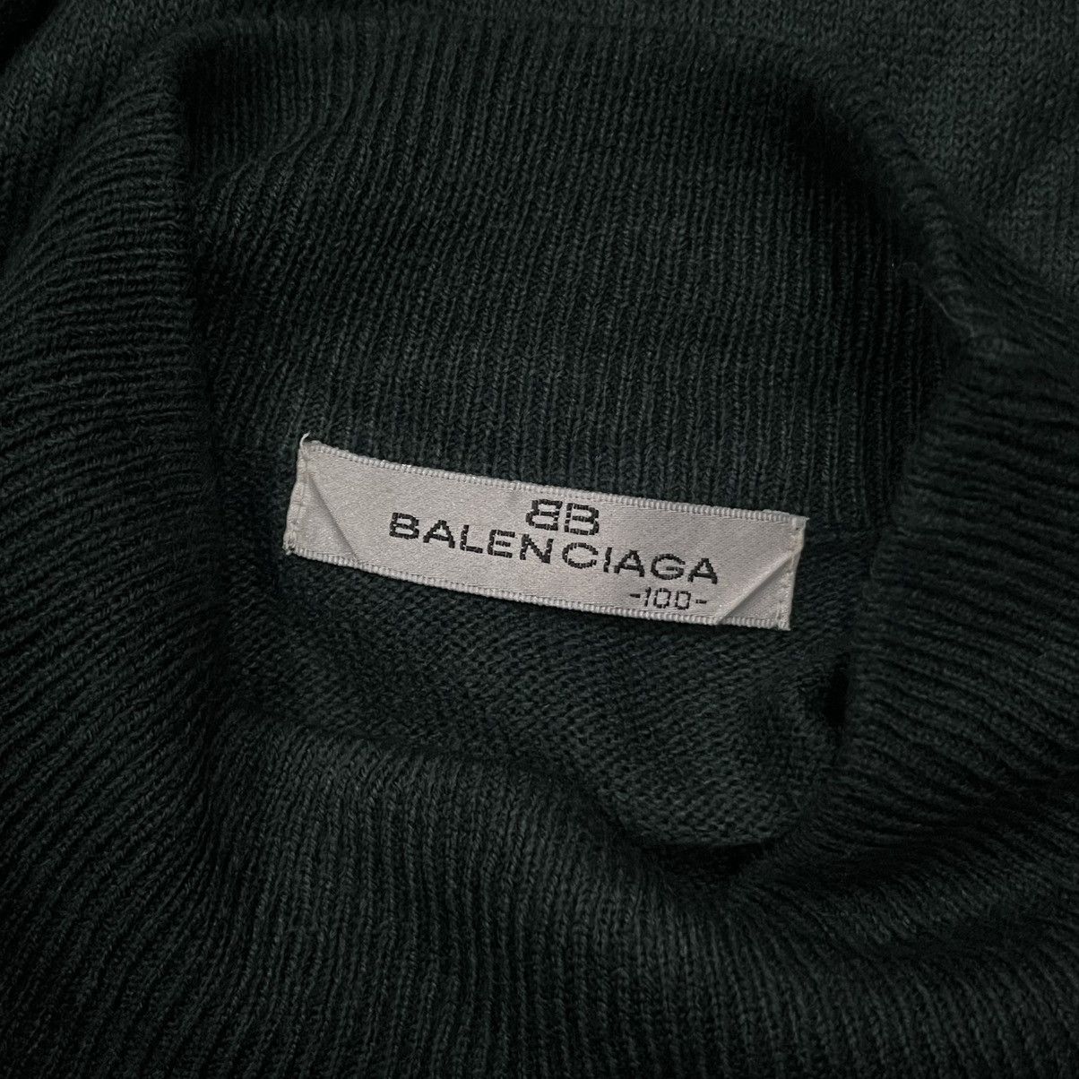 Balenciaga Vintage Balenciaga Embroidery Turtle Neck Size US M / EU 48-50 / 2 - 4 Thumbnail