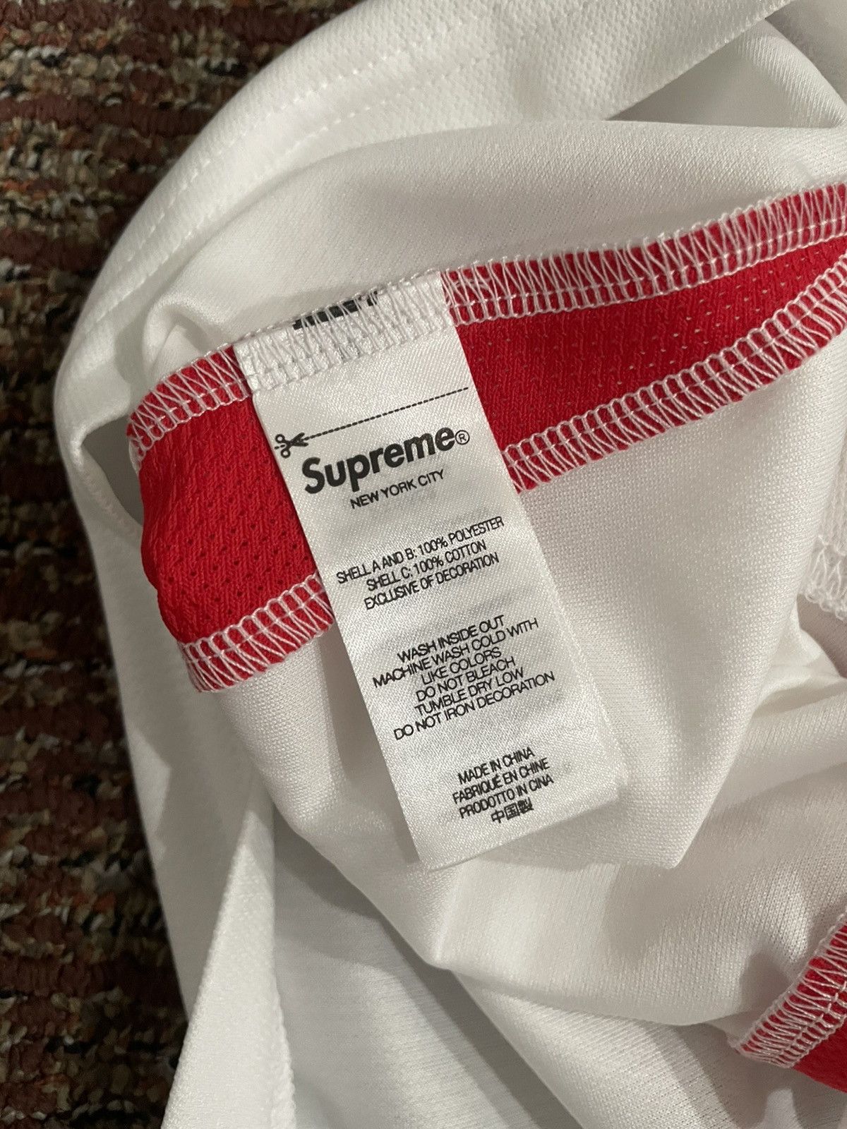 Supreme Supreme Hooded Soccer Jersey (Medium) Size US M / EU 48-50 / 2 - 4 Thumbnail