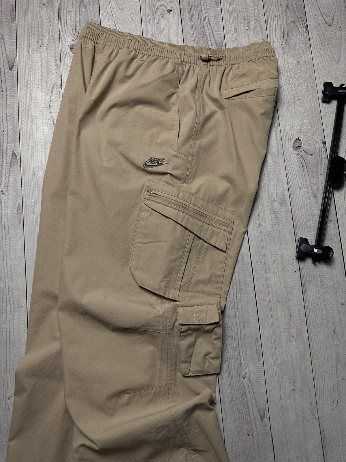 Nike × Vintage Vintage nike Drill Pants pocket Y2K rare size L Size US 34 / EU 50 - 3 Thumbnail