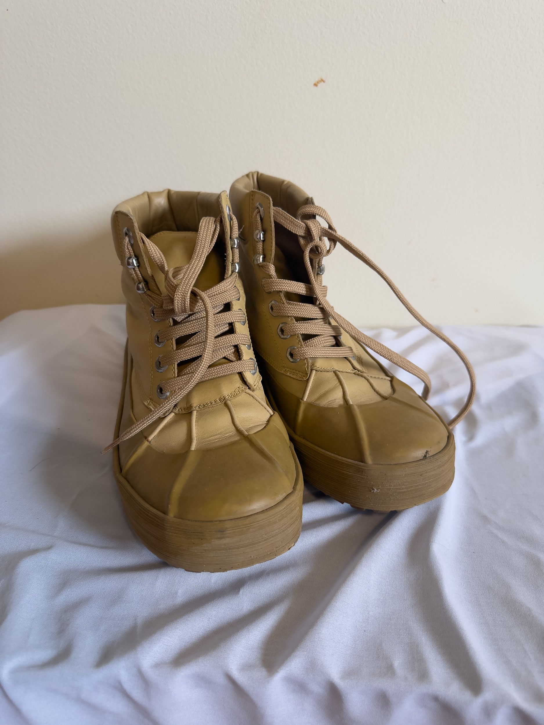 Jacquemus Leather Combat Boots Size US 6.5 / EU 39-40 - 2 Thumbnail