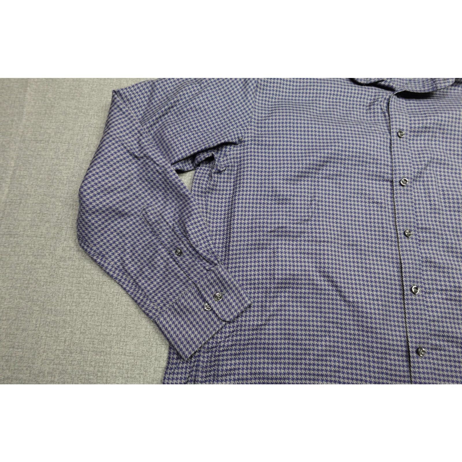 Vintage Twillory Button-Front Shirt Mens 2XL Blue Cotton Blend Plaid Button-Up Casual Long Sleeve Size US XXL / EU 58 / 5 - 3 Thumbnail