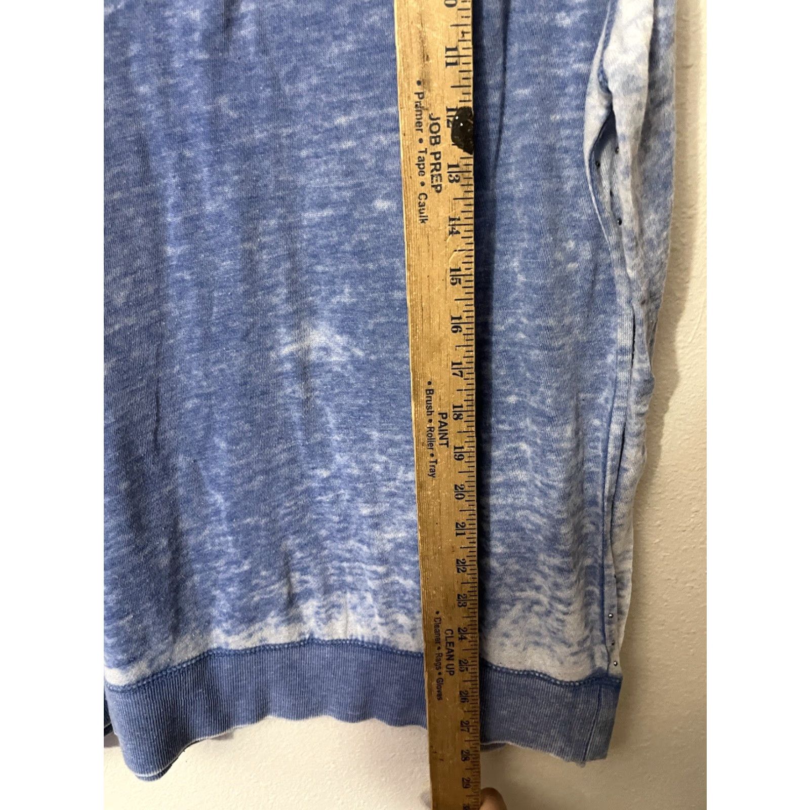 Vintage I Jeans By Buffalo Long Sleeve Blue Sweater W/ Rhinestones Size XL Lightweight Size XL / US 12-14 / IT 48-50 - 4 Thumbnail