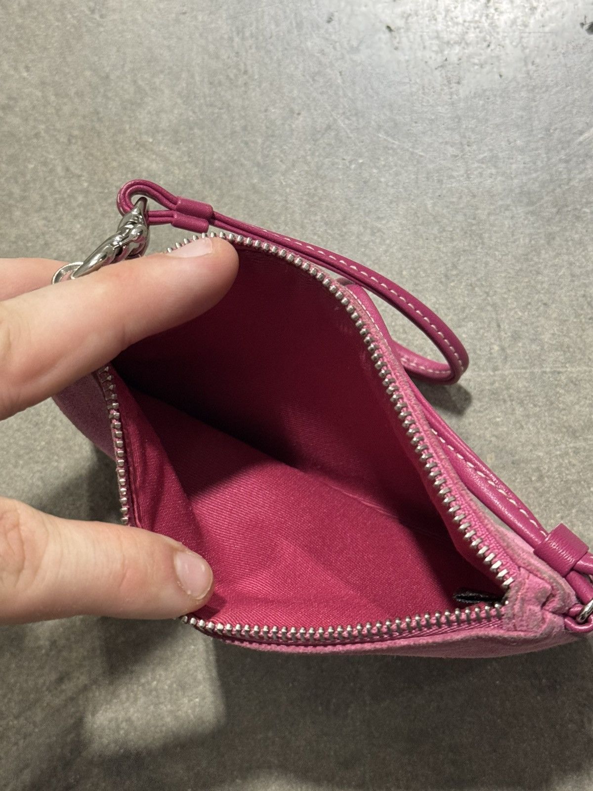 Coach Vintage Pink Coach Mini Wristlet Size ONE SIZE - 5 Thumbnail