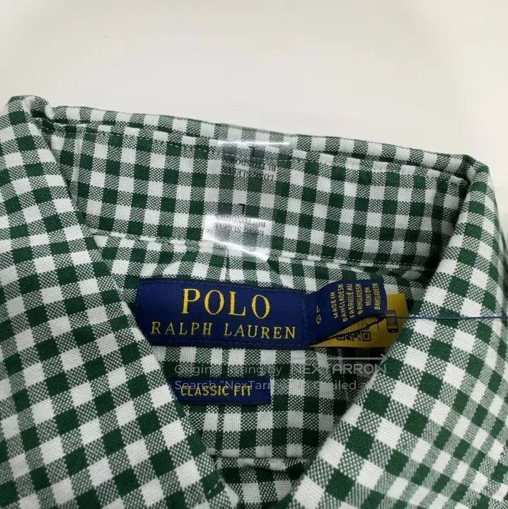 Polo Ralph Lauren Polo Ralph Lauren Men's Classic Check Oxford Shirt. Size US L / EU 52-54 / 3 - 6 Thumbnail