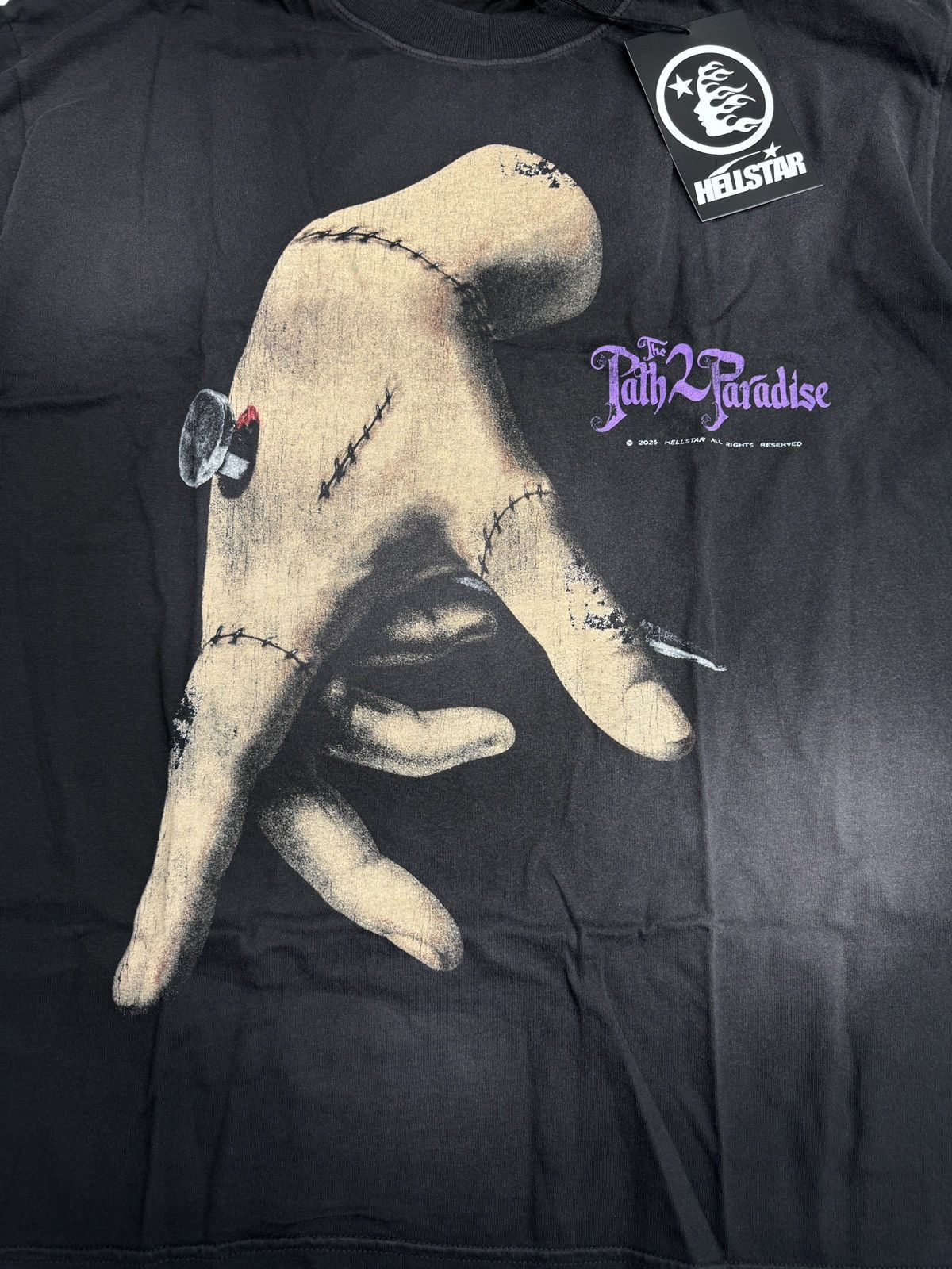 HELLSTAR Hellstar Hand Walk T-shirt Size US XXL / EU 58 / 5 - 2 Thumbnail