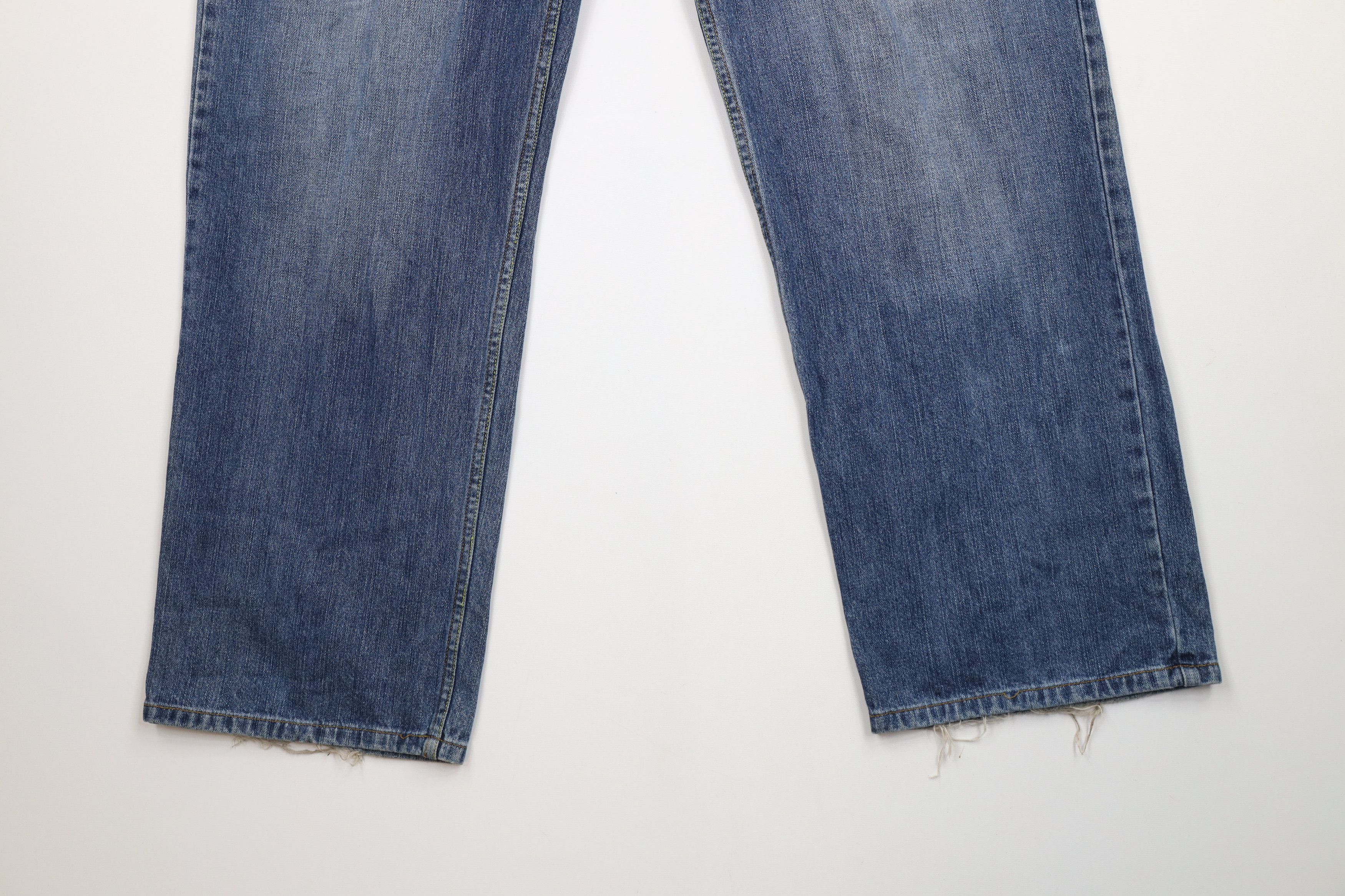 Phat Farm × Vintage Vintage 90s Y2K Phat Farm Baggy Wide Leg Denim Jeans Blue Size US 36 / EU 52 - 4 Thumbnail