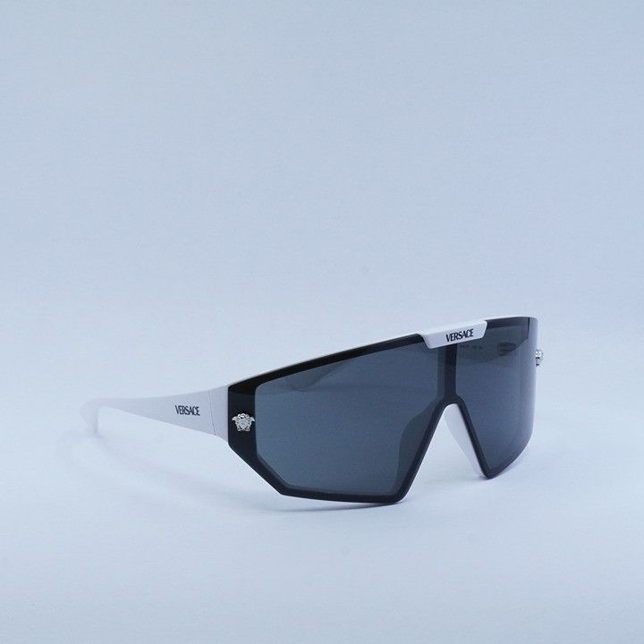 Versace Versace VE4461 314/87 Sunglasses White Shield Frame Size ONE SIZE - 10 Thumbnail