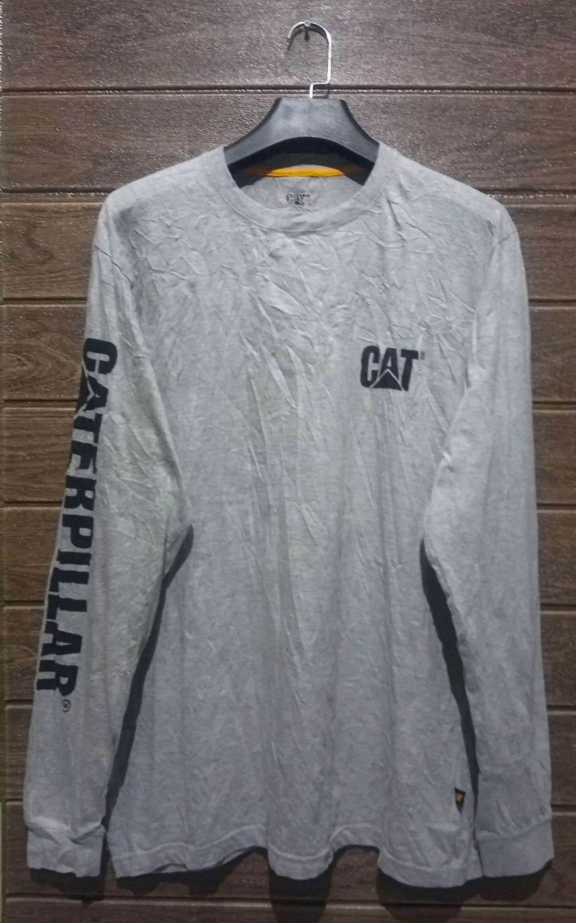 Caterpillar Caterpillar Long Sleeve Tshirt Size US XL / EU 56 / 4 - 1 Thumbnail