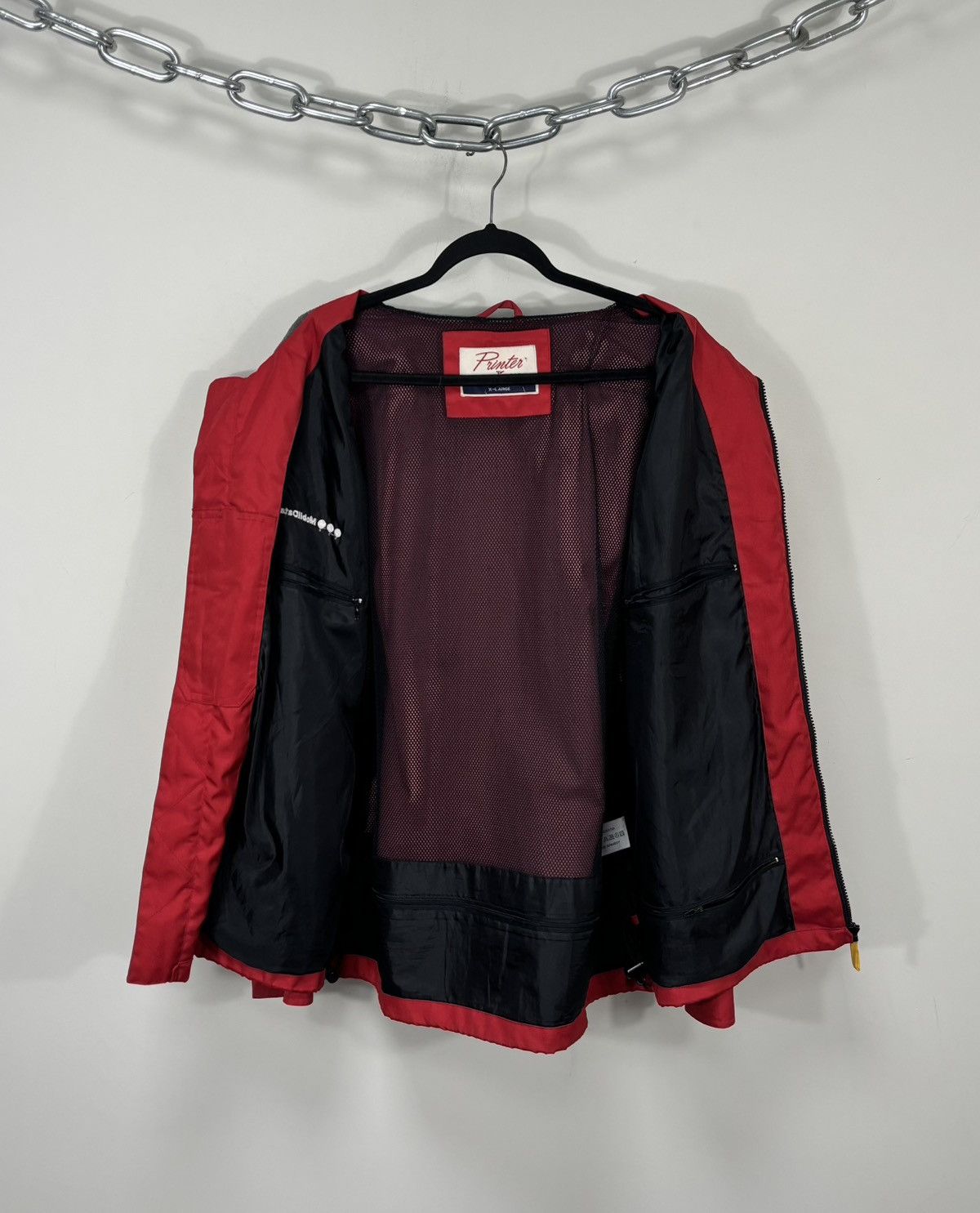 Ferrari Ferrari F1 Team Printer Men’s Red Windbreaker Racing Jacket Size US XL / EU 56 / 4 - 3 Thumbnail