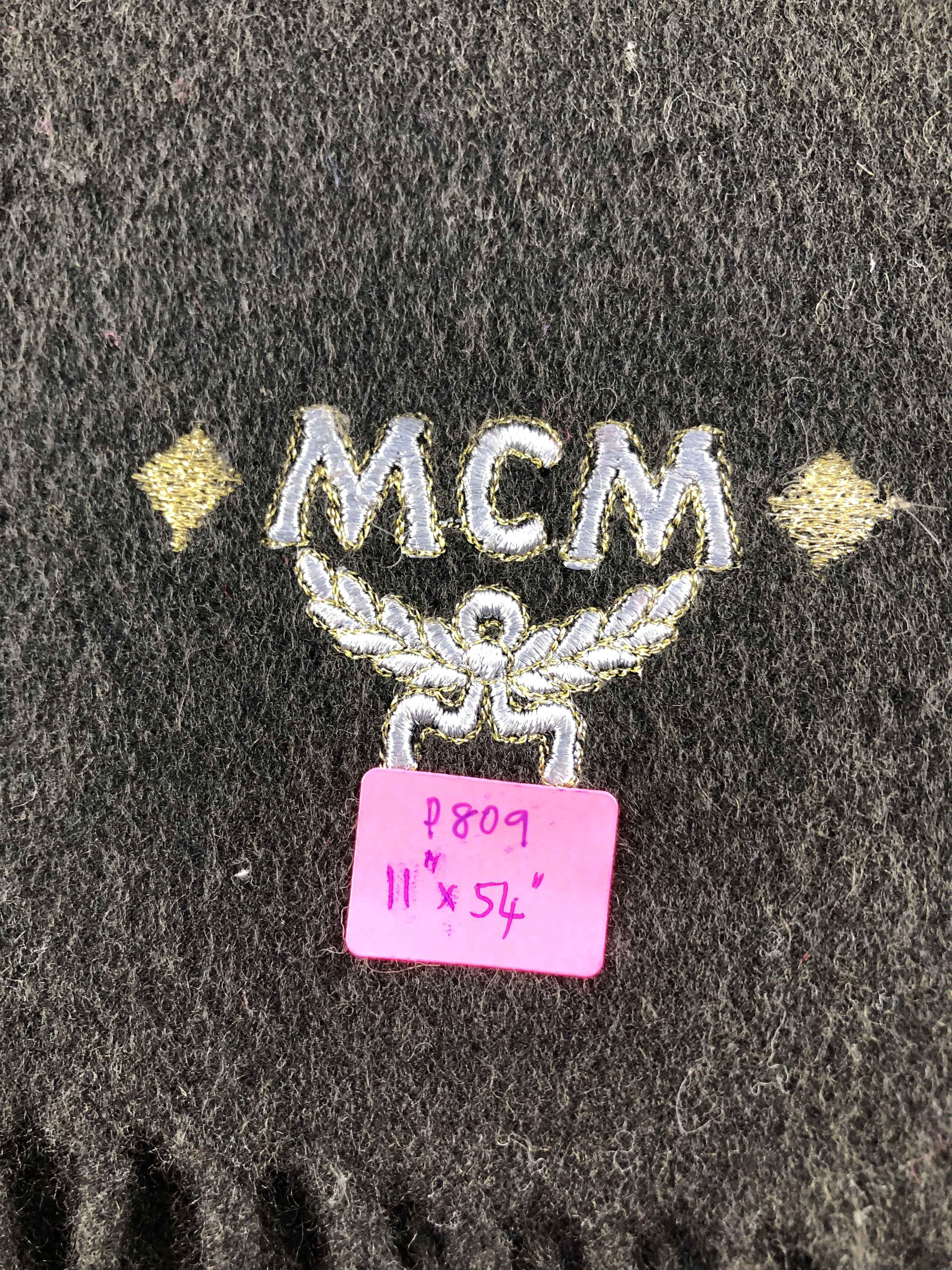 MCM MCM Wool Scarf / Muffler / Neckwear P809 Size ONE SIZE - 3 Thumbnail