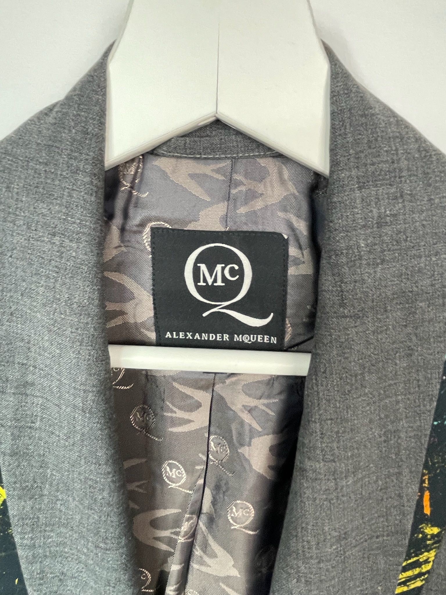 Alexander McQueen printed lapel blazer Size US M / EU 48-50 / 2 - 6 Thumbnail
