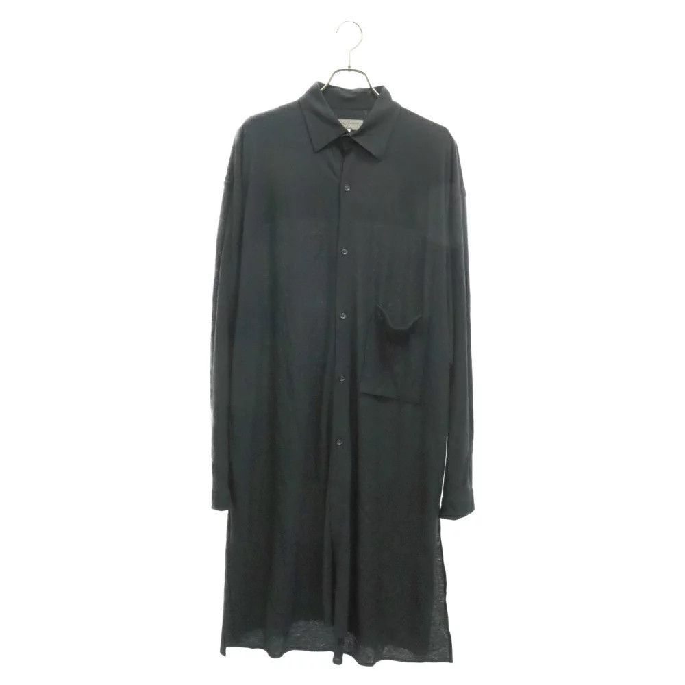 Yohji Yamamoto Yohji Yamamoto POUR HOMME 19SS Slit Long Sleeve 