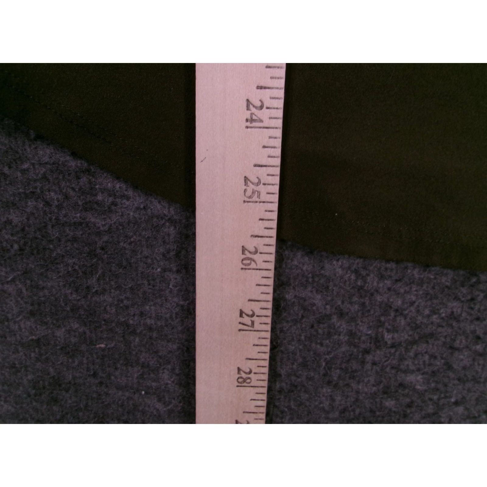 Vintage No Boundaries Top Women Olive V Neck Long Sleeve Stretch Polyester Casual L Green Knit Blouse Size L / US 10 / IT 46 - 6 Thumbnail