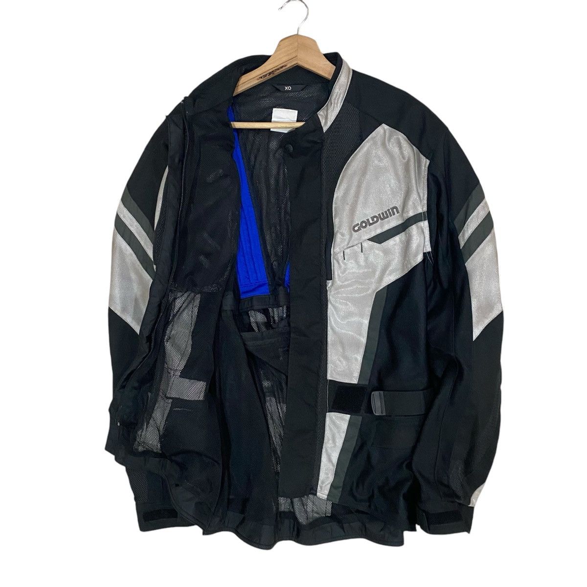 Goldwin × Vintage VINTAGES GOLDWIN WITH PADDING/BELT RIDING MESH JACKET Size US M / EU 48-50 / 2 - 2 Thumbnail