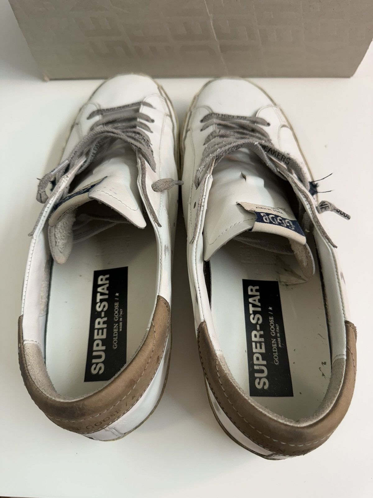 Golden Goose Men's golden goose super-star sneaker Size US 13 / EU 46 - 7 Thumbnail