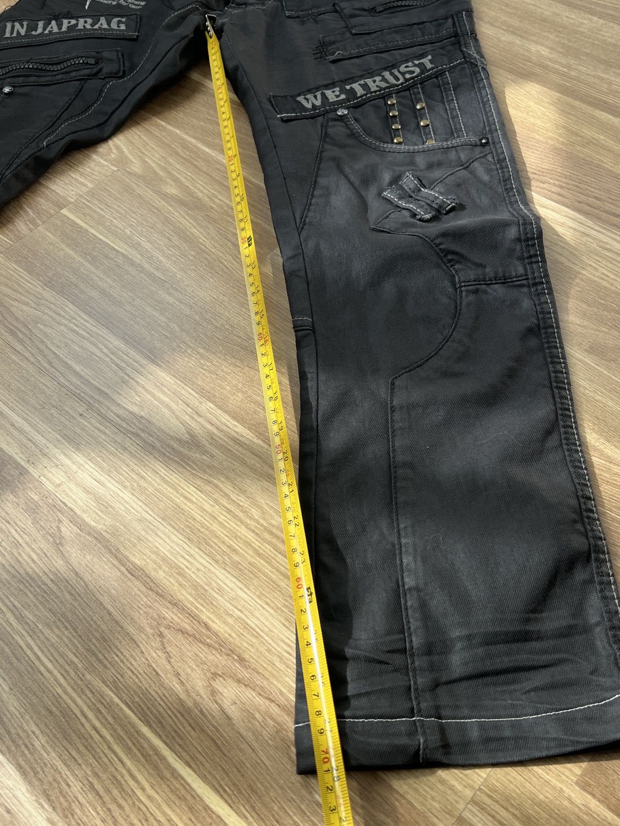 Other Japrag Japan Design Jeans by Okishama Samoki Gray size 29 Size US 29 - 11 Thumbnail