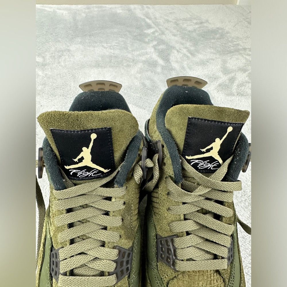 Jordan Brand Nike Air Jordan 4 retro se craft medium olive men's size 10 Size US 10 / EU 43 - 3 Thumbnail