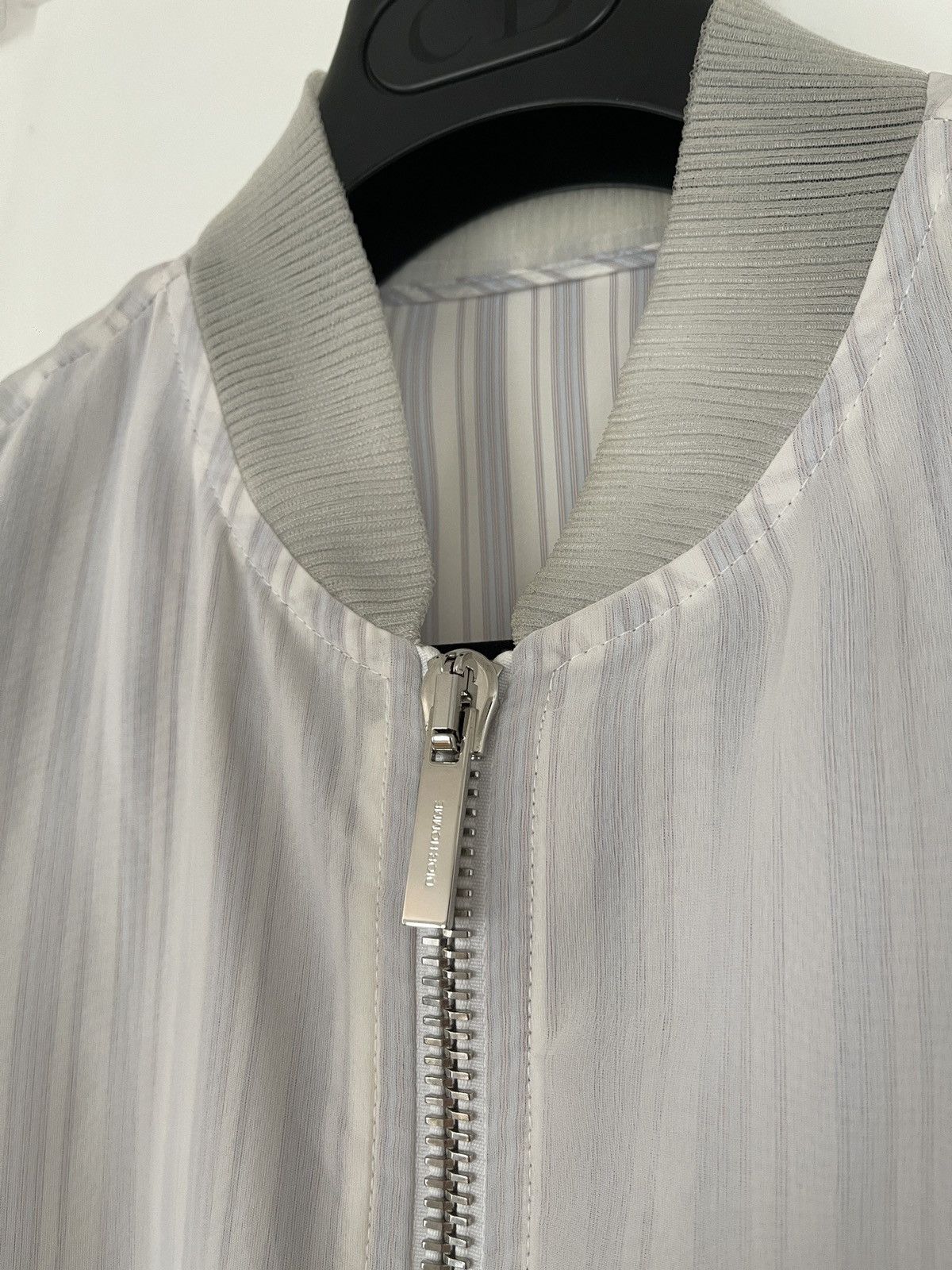 Dior Dior organza silk men’s SS19 bomber jacket Size US S / EU 44-46 / 1 - 4 Thumbnail