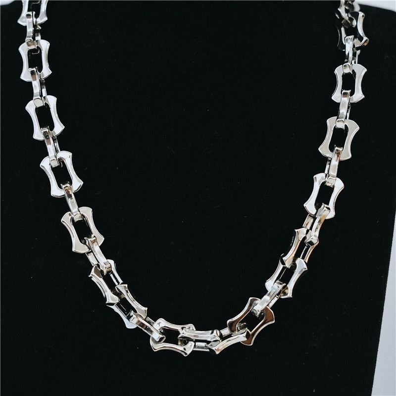 Jewelry × Vintage Fashion New Stainless Steel Chain Necklace Size ONE SIZE - 5 Thumbnail